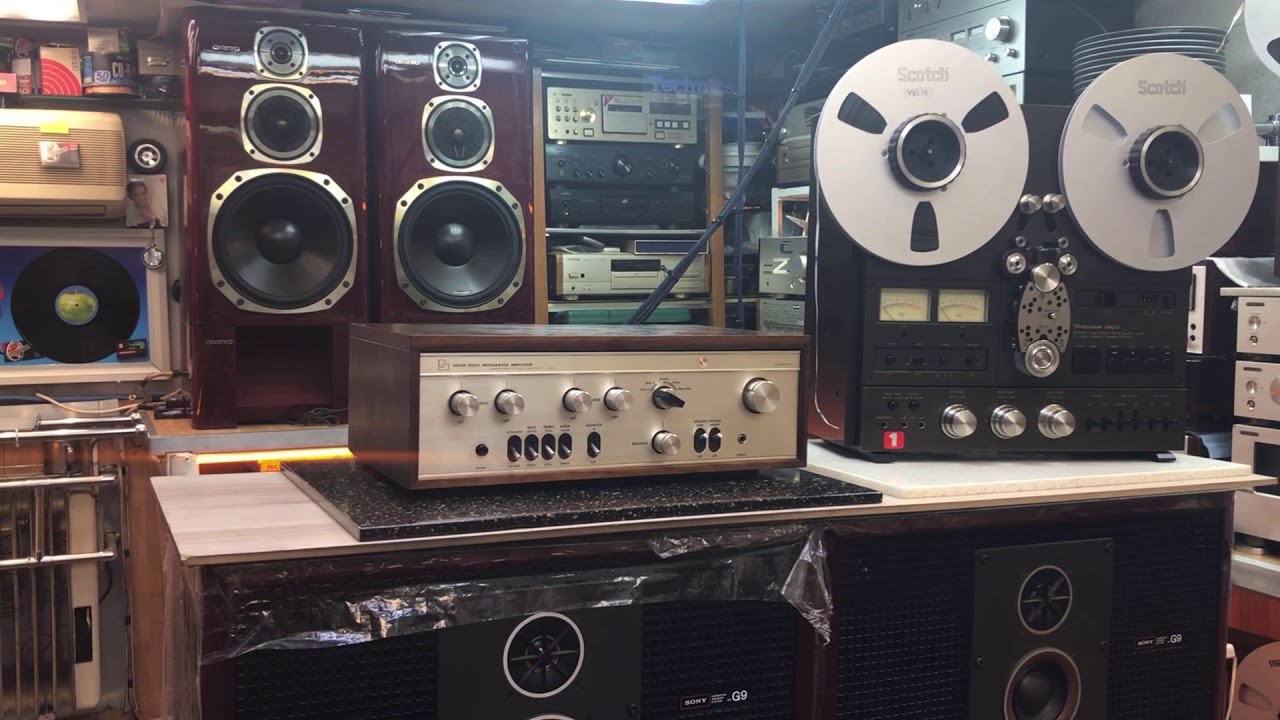 LUXMAN SQ503 1969 года, ВИНТАЖНАЯ АУДИОТЕХНИКА