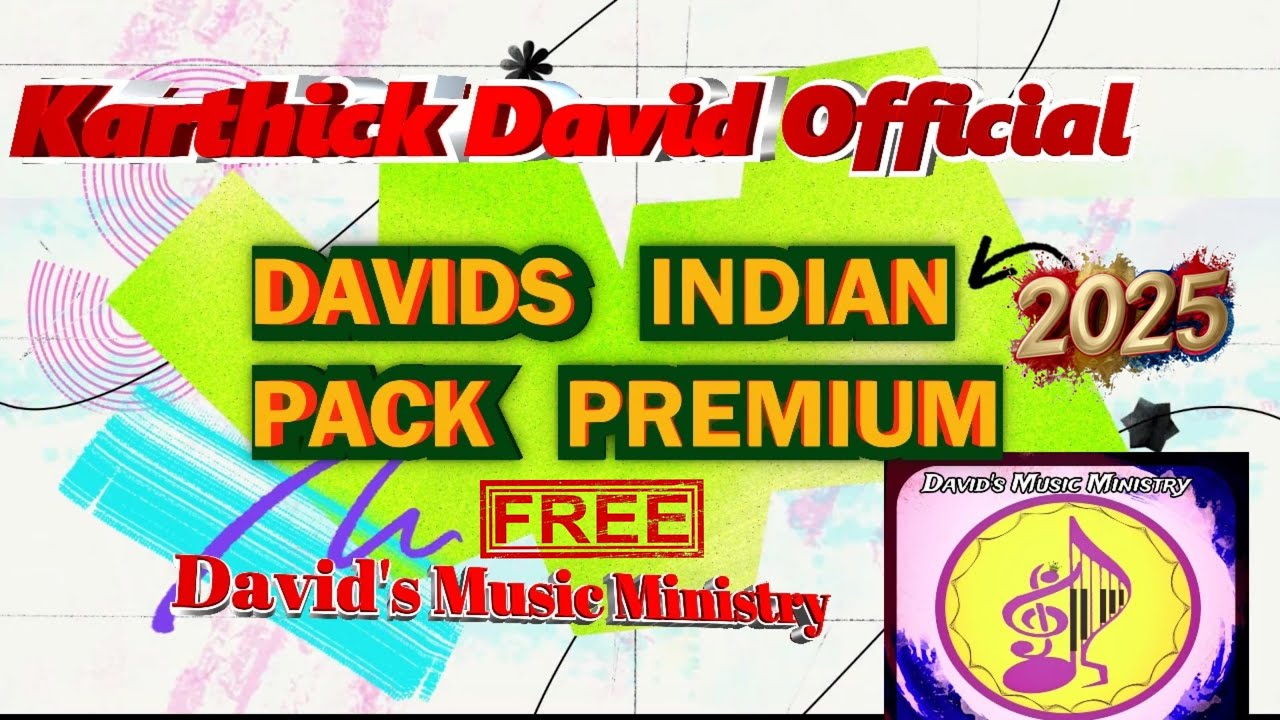 2025 New Expansion Pack Free| Davids Indian pack Premium| Karthick David | KLSTUDIO | sx920 sx720