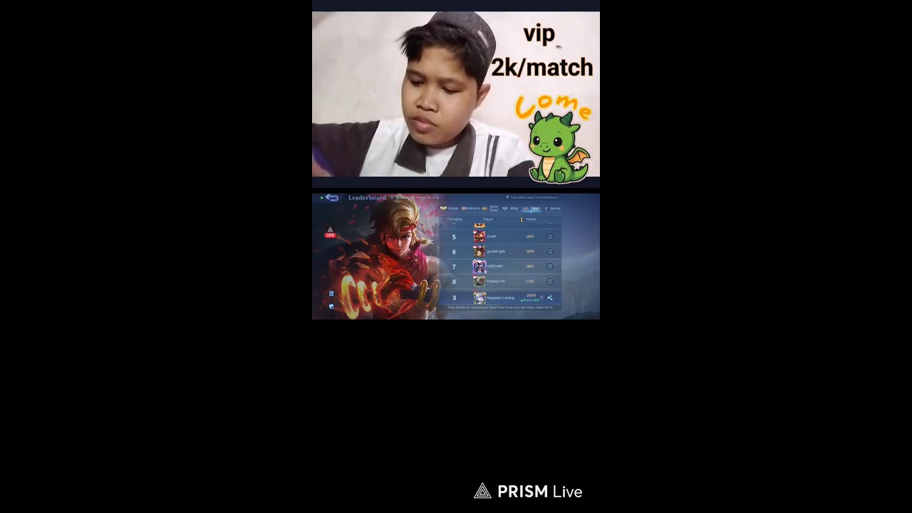Mabar vip ya... maaf Guys..