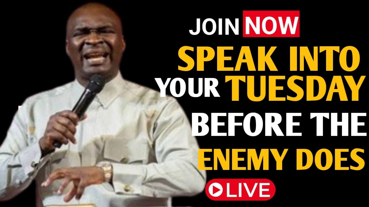 [Tuesday 18th November,2025] SPEAK INTO YOUR TUESDAY BEFORE THE ENEMY DOES - Apostle Joshua Selman