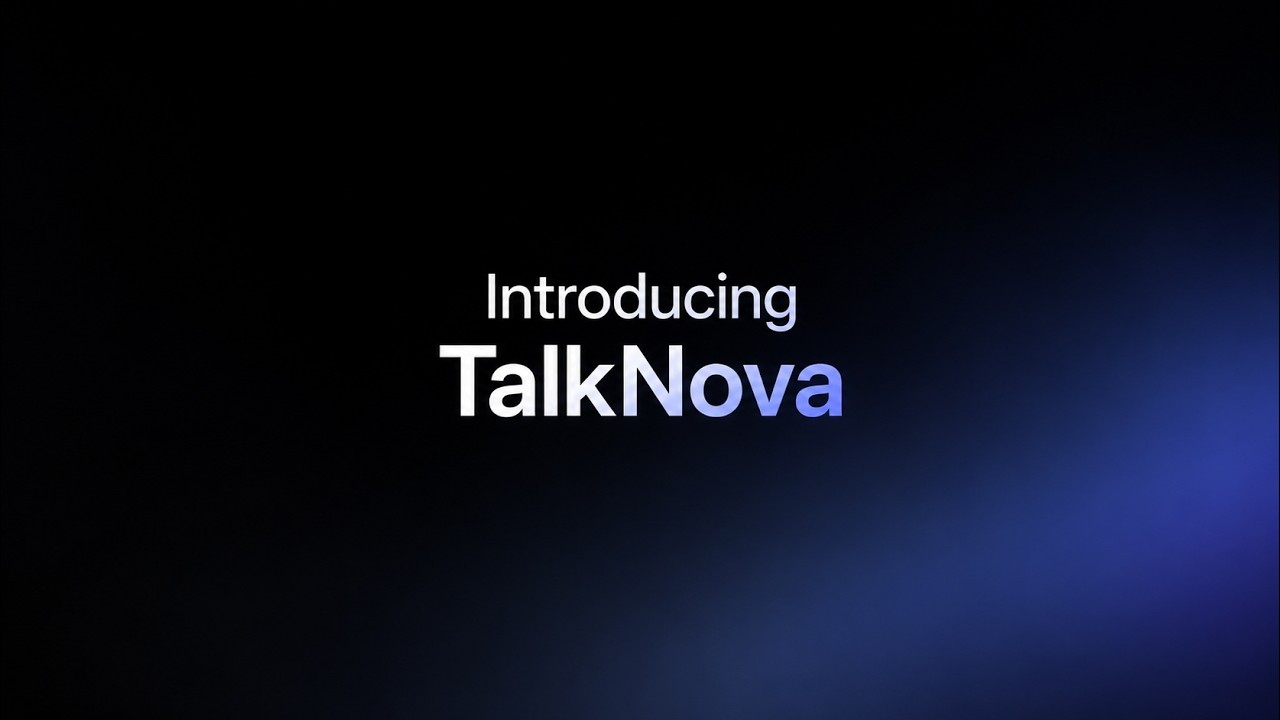 Introducing TalkNova AI | Official Launch Film