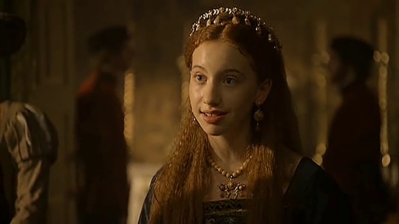 The Tudors - Catherine Howard meets Henry's children [HD]