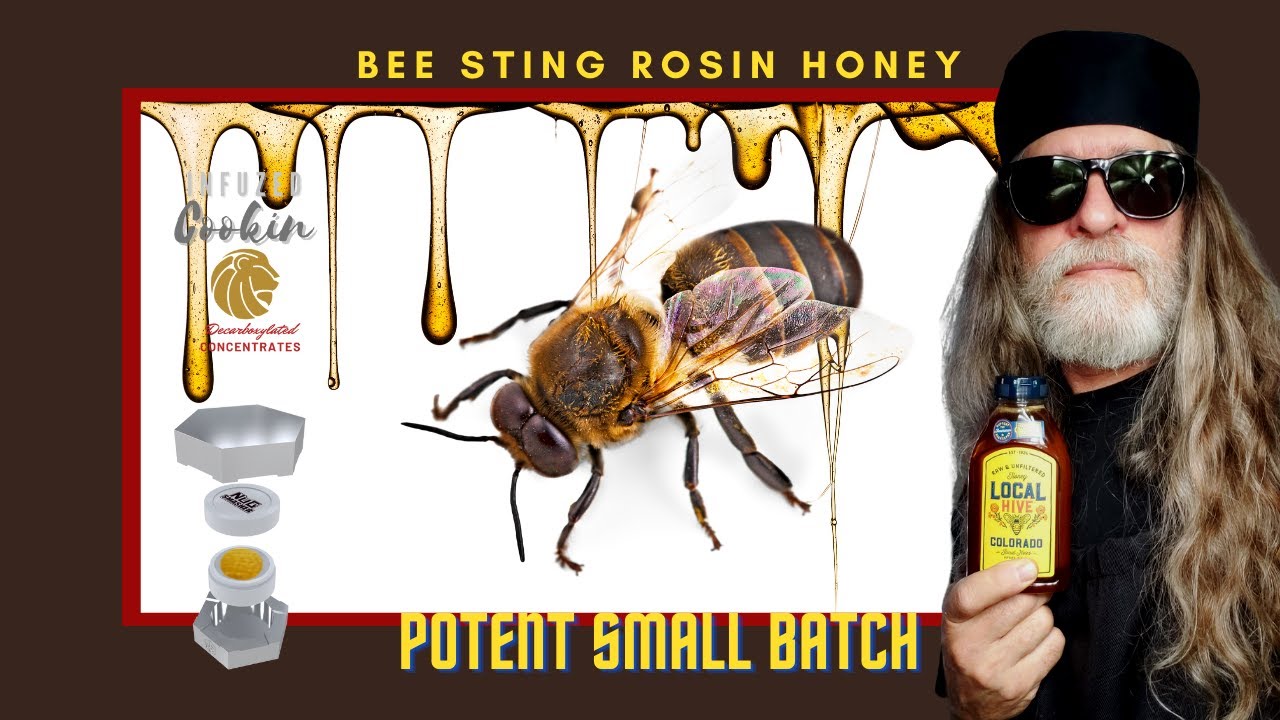 How to Make Potent Bee Sting Rosin Honey