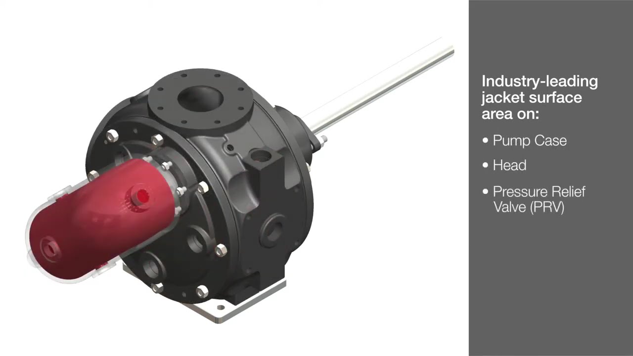 V Series Internal Gear Asphalt Pump