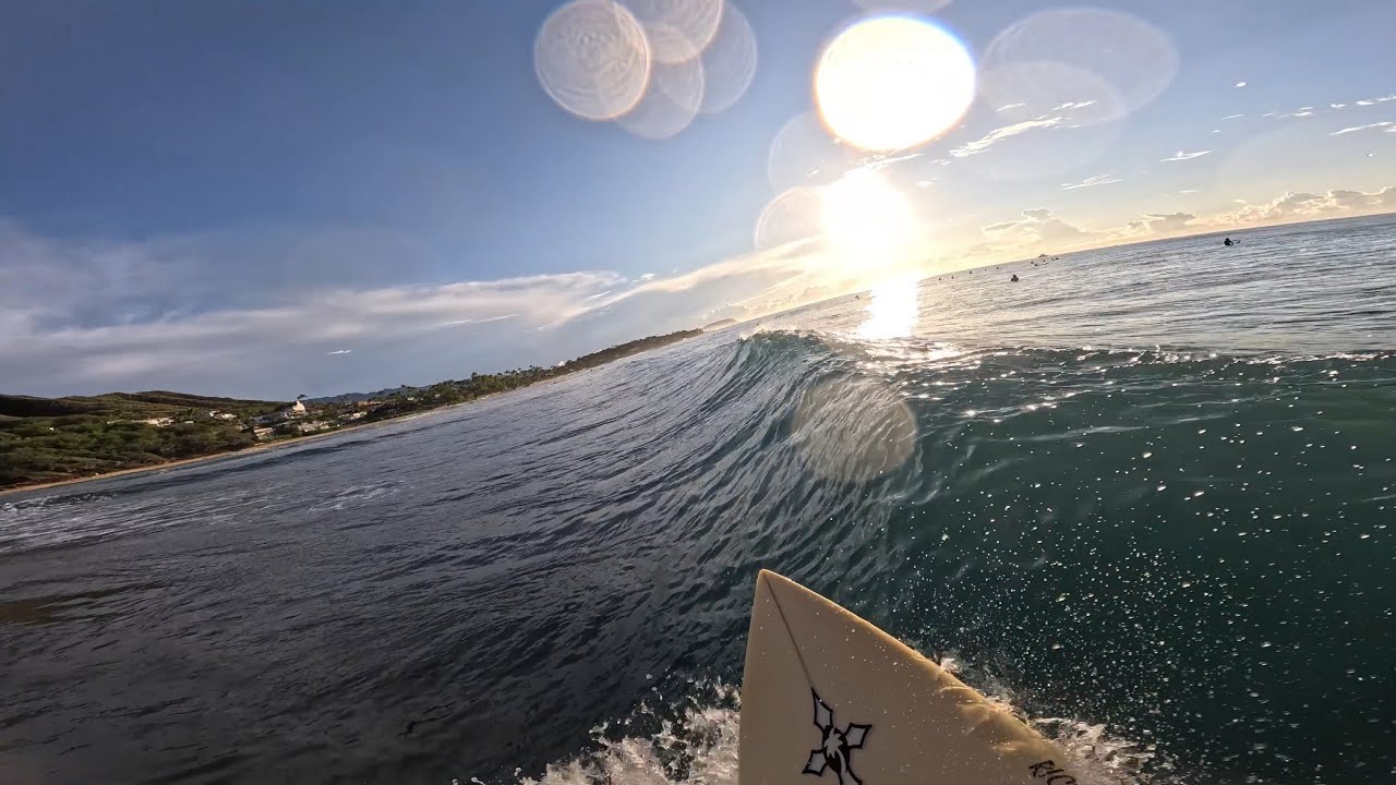 Ripping Small Winter Waves At Diamond Head | Surfing GoPro POV