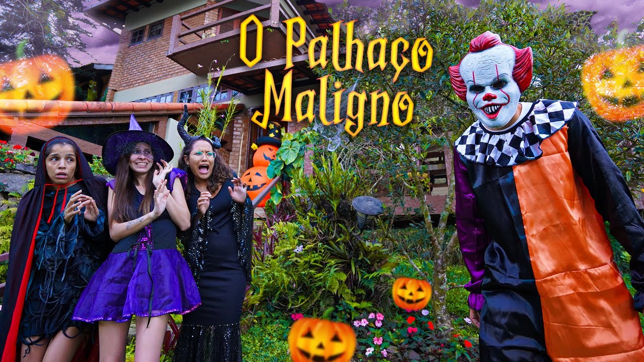 O PALHAÇO MALIGNO! - HISTÓRIAS DE TERROR! - ESPECIAL HALLOWEEN!