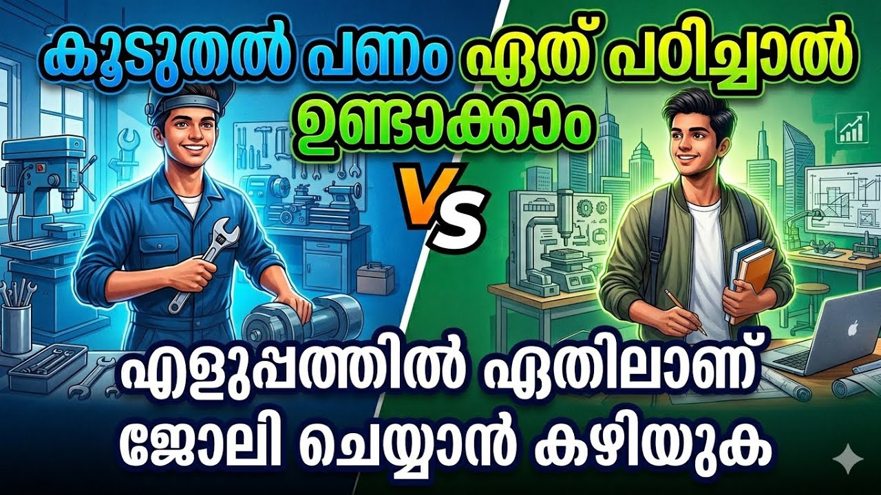 ITI or Polytechnic? | What are the benefits? | Which is the Best Course? | Detailed