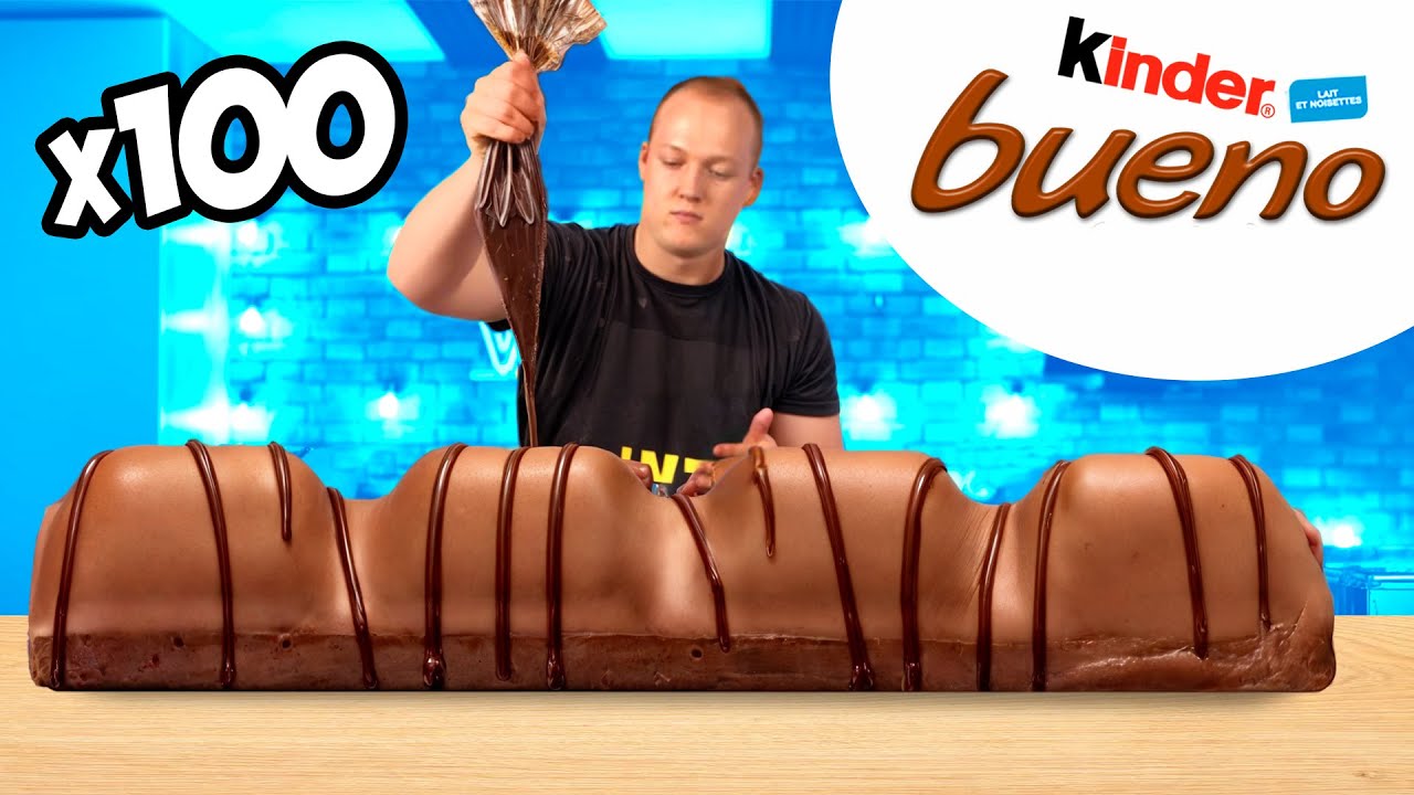 Riesen Kinder Bueno | So bauen Sie das größte DIY- Kinder Bueno der Welt von VANZAI