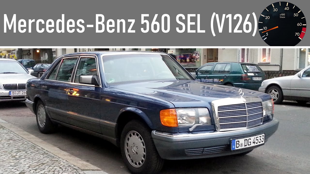 Mercedes-Benz 560 SEL (V126) Nautikblau 929 - eine Ausfahrt