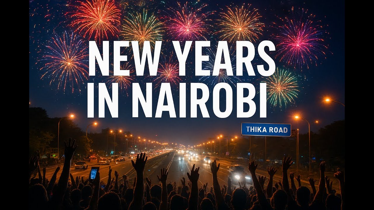 THIKA ROAD NEW YEAR 2026 FIREWORKS SHOW🎆🎇 (mini vlog)