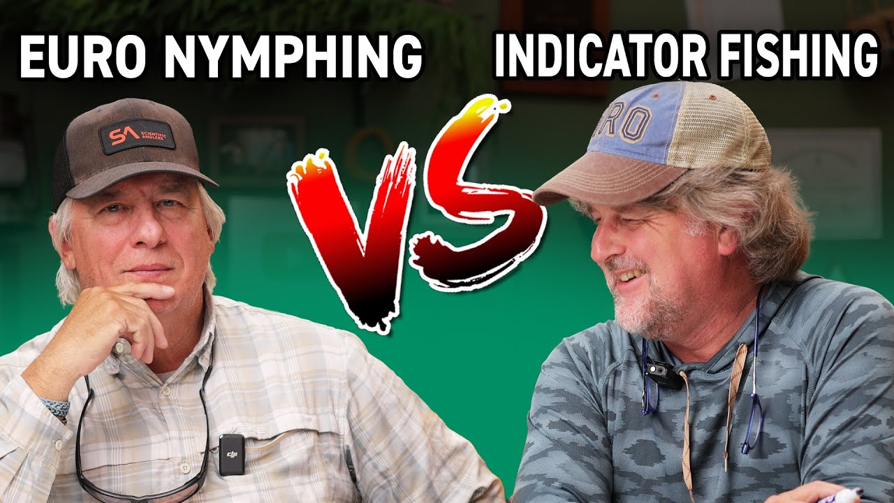 Euro Nymphing Rig Versus Indicator Rigging!