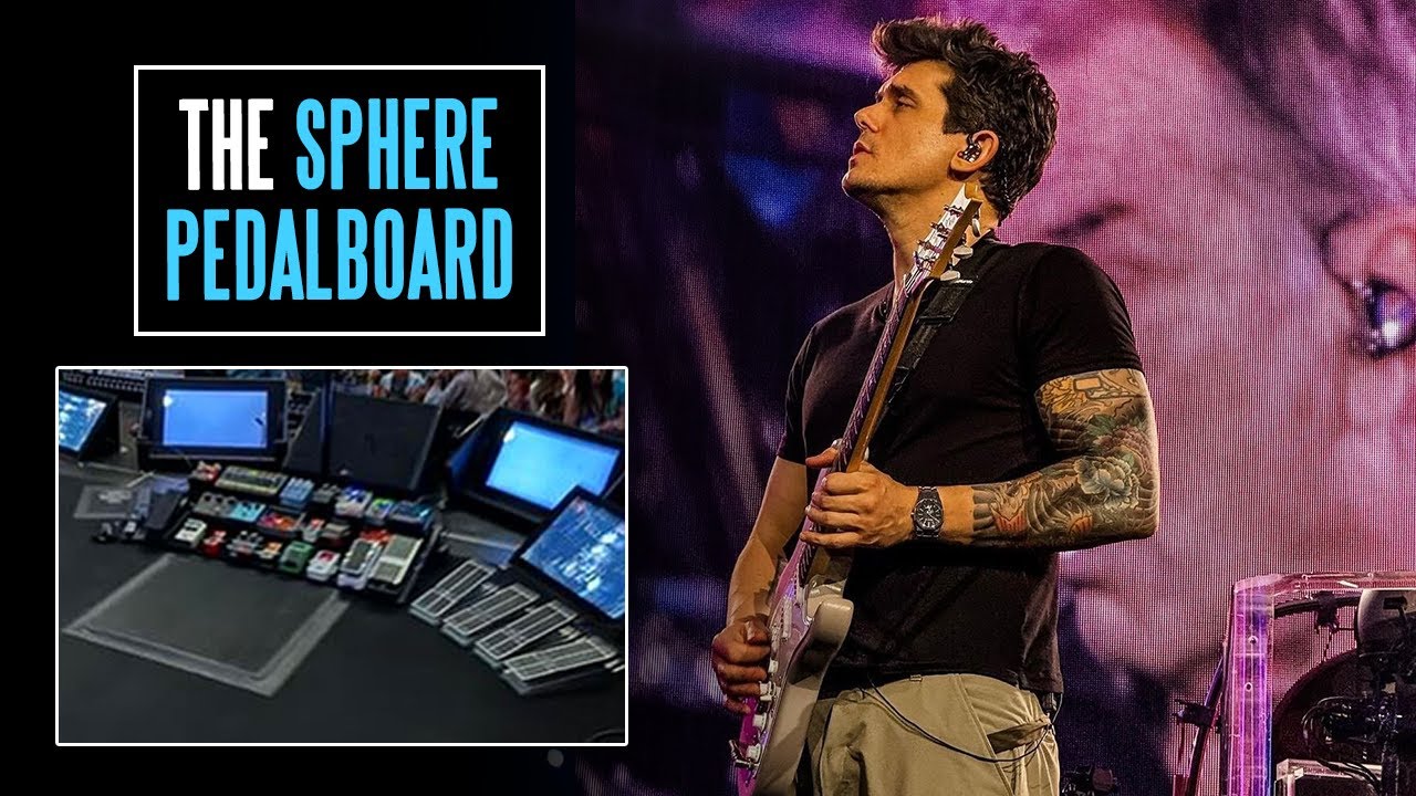 John Mayer's Pedalboard for Dead & Company's Sphere Residency - Full Pedalboard Breakdown