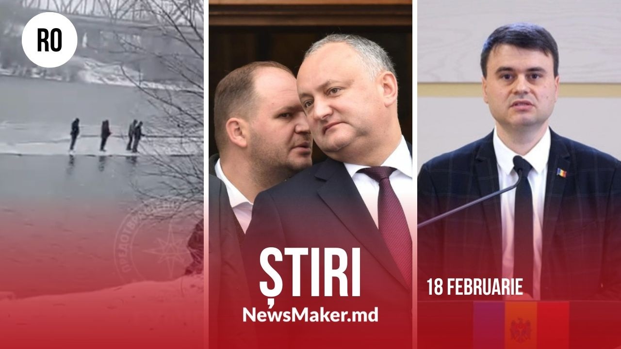 Ceban „pierde legătura cu pământul”/Legea cetățeniei, neconstituțională?/Pescari în derivă pe Nistru