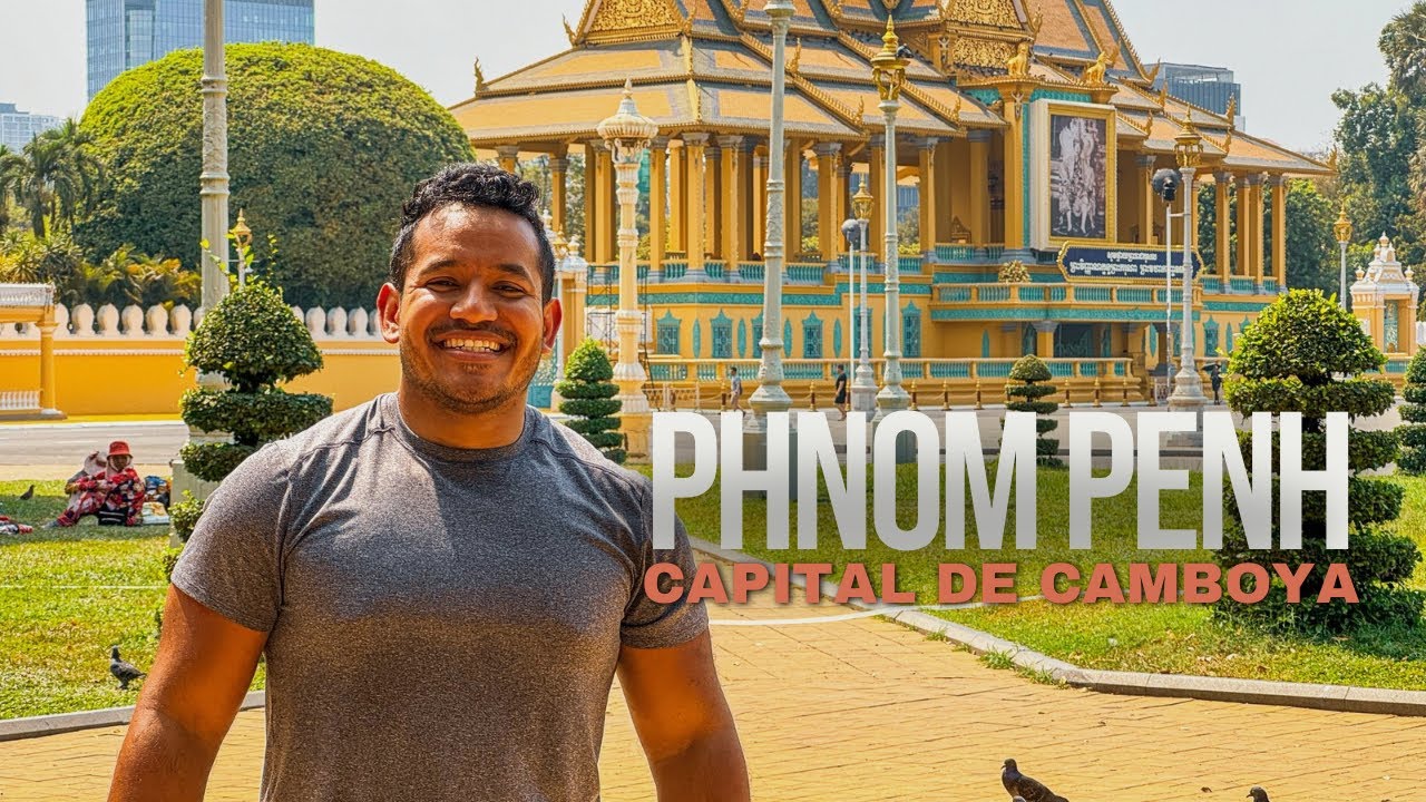 LOS MEJORES LUGARES QUE VISITAR EN PHNOM PENH 🇰🇭 El Palacio Real de Phnom Penh
