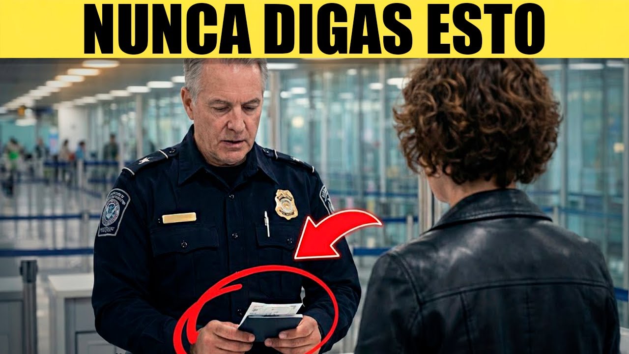 Las 10 PREGUNTAS de INMIGRACIÓN en el AEROPUERTO que PROHÍBEN tu paso