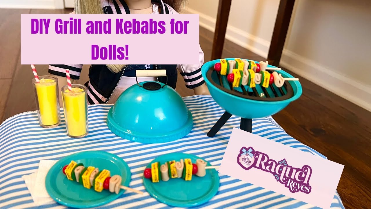 DIY Grill and Kebabs Inspired by American Girl of the Year 2026 Raquel Reyes!