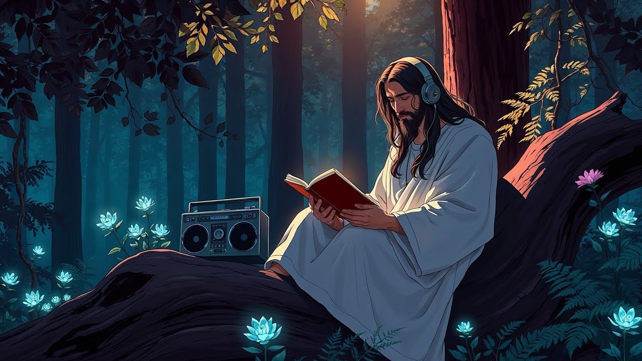 Peaceful Instrumental Christian Lofi Beats with Jesus | Relax & Study Music for Soaking