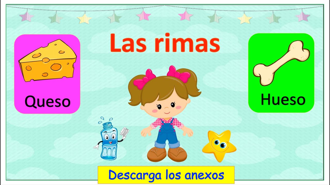 Rimas divertidas | ¿Qué es una rima? #Lenguajeycomunicación #aprendeencasa