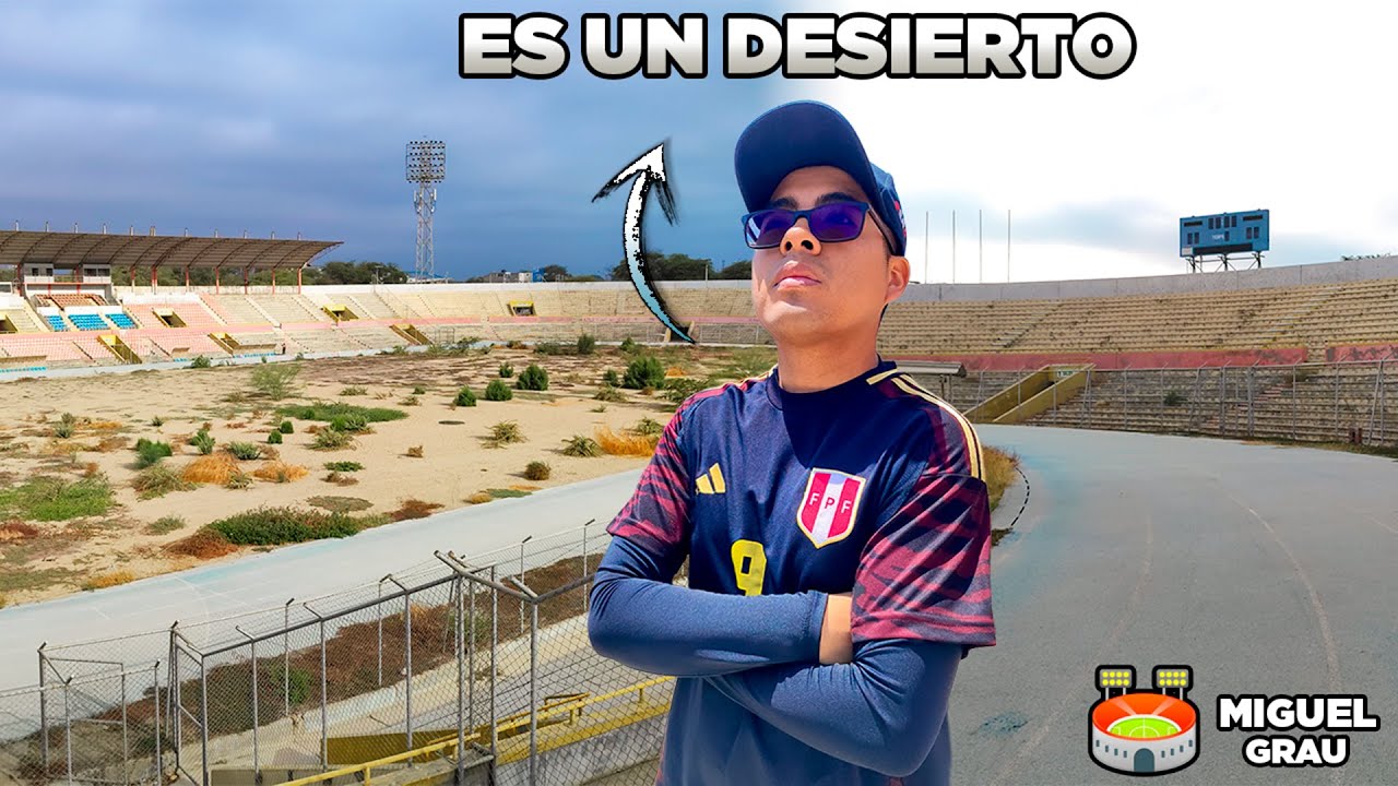 Así se encuentra LA CANCHA del estadio MIGUEL GRAU de PIURA