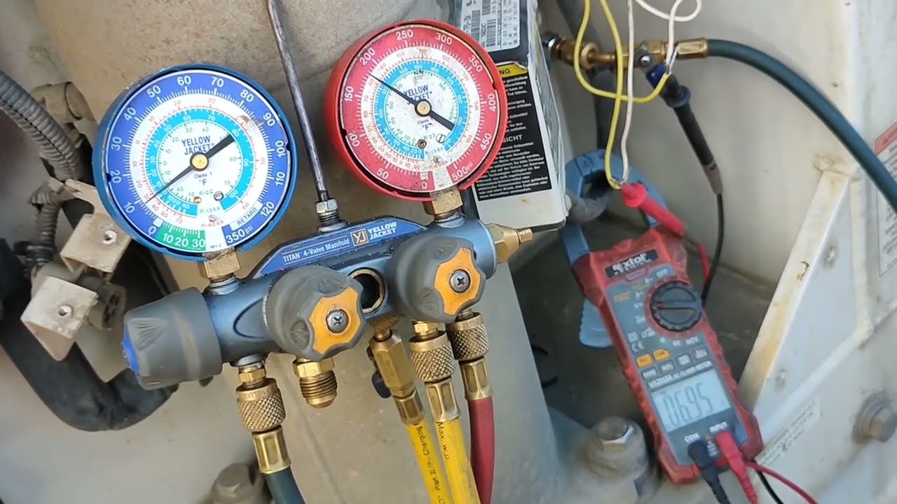 Cómo diagnosticar Compresor scroll Carrier cicla temperatura Parte 01