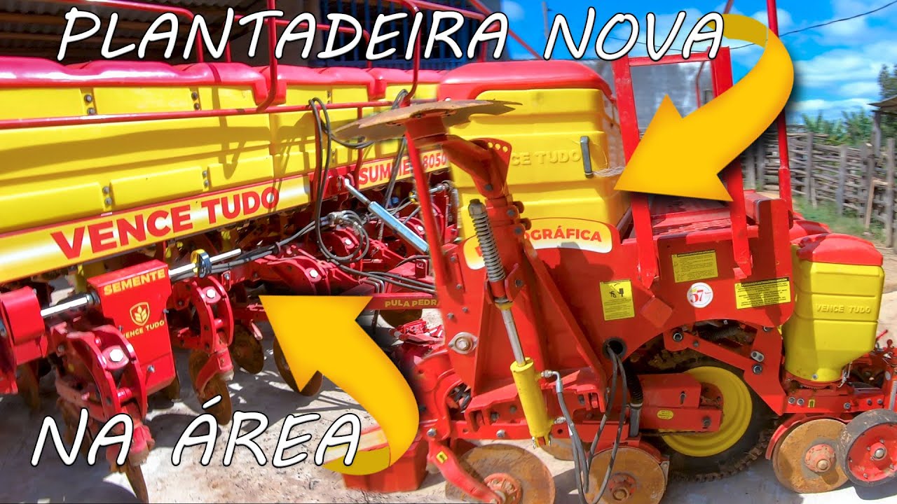 Conheça minha nova plantadeira! Vence Tudo Summer 8050.