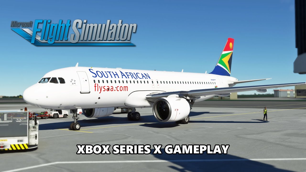 Microsoft Flight Simulator | Cape Town - Johannesburg Full Flight | Xbox Series X