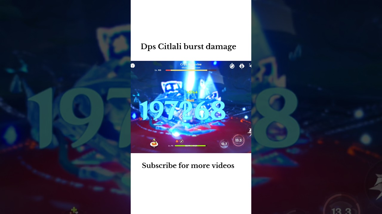 DPS Citlali🤩#genshinimpact #genshinshorts #nithallagamerz #nithallayt #citlali #genshin
