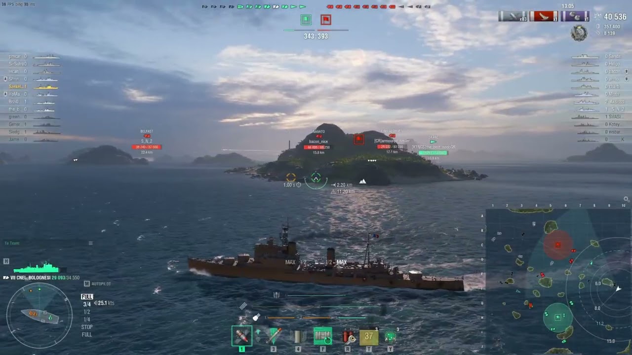 World of Warships: CNEL. BOLOGNESI