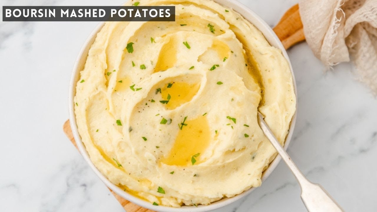 Boursin Mashed Potatoes