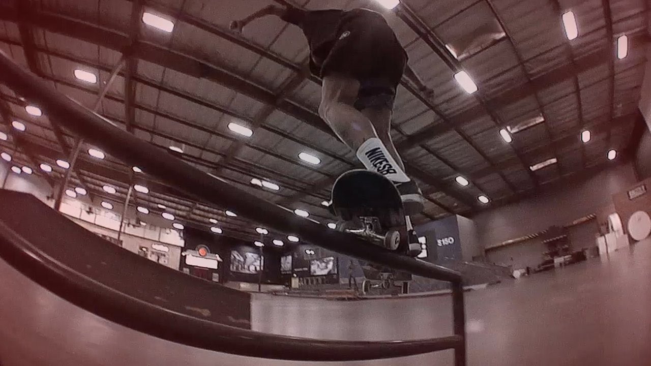 NYJAH HUSTON IS CONSISTENT - Kickflip Backside Smith Grind