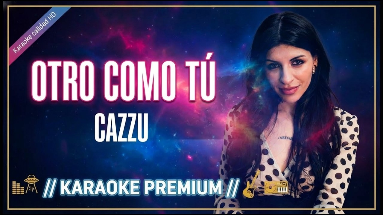 Cazzu - Otro Como T&uacute; (Cumbia) || KARAOKE con Letra CALIDAD HD - Estreno