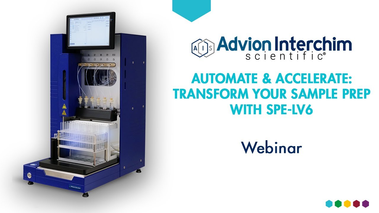 Webinar: Automate & Accelerate: Transform Your Sample Prep with SPE-LV6