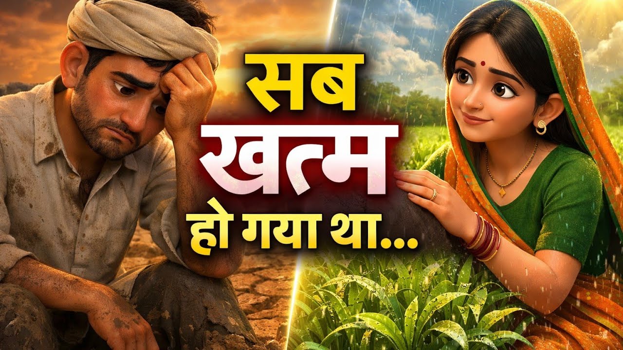 “पत्नी का साथ हो तो किस्मत भी बदल जाती है ❤️ | Emotional Story”