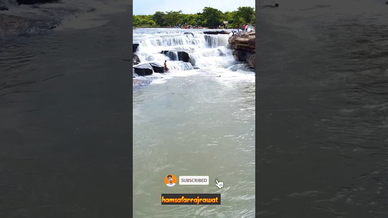 Manjhar kund drone view || manjar kund waterfall sasaram tourist vlog #shorts #waterfall #sasaram