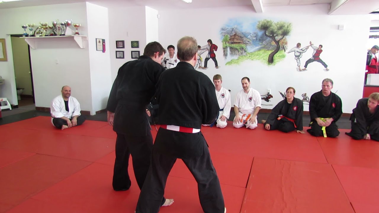 Jukaido-Kan Ju Jutsu Soke Charlie Bedard and Sensei Julien Kavanagh.