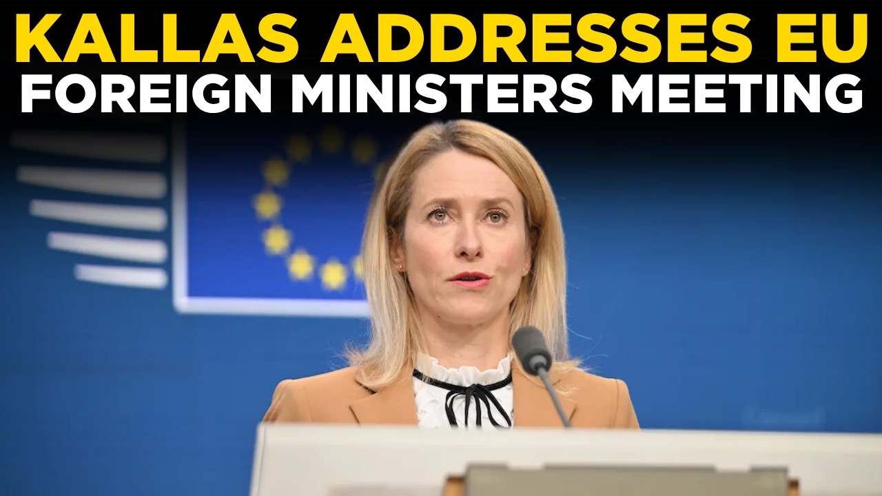 EU Sanctions LIVE | EU Fails to Agree on 21st Russia Sanctions Package; Kaja Kallas Speaks