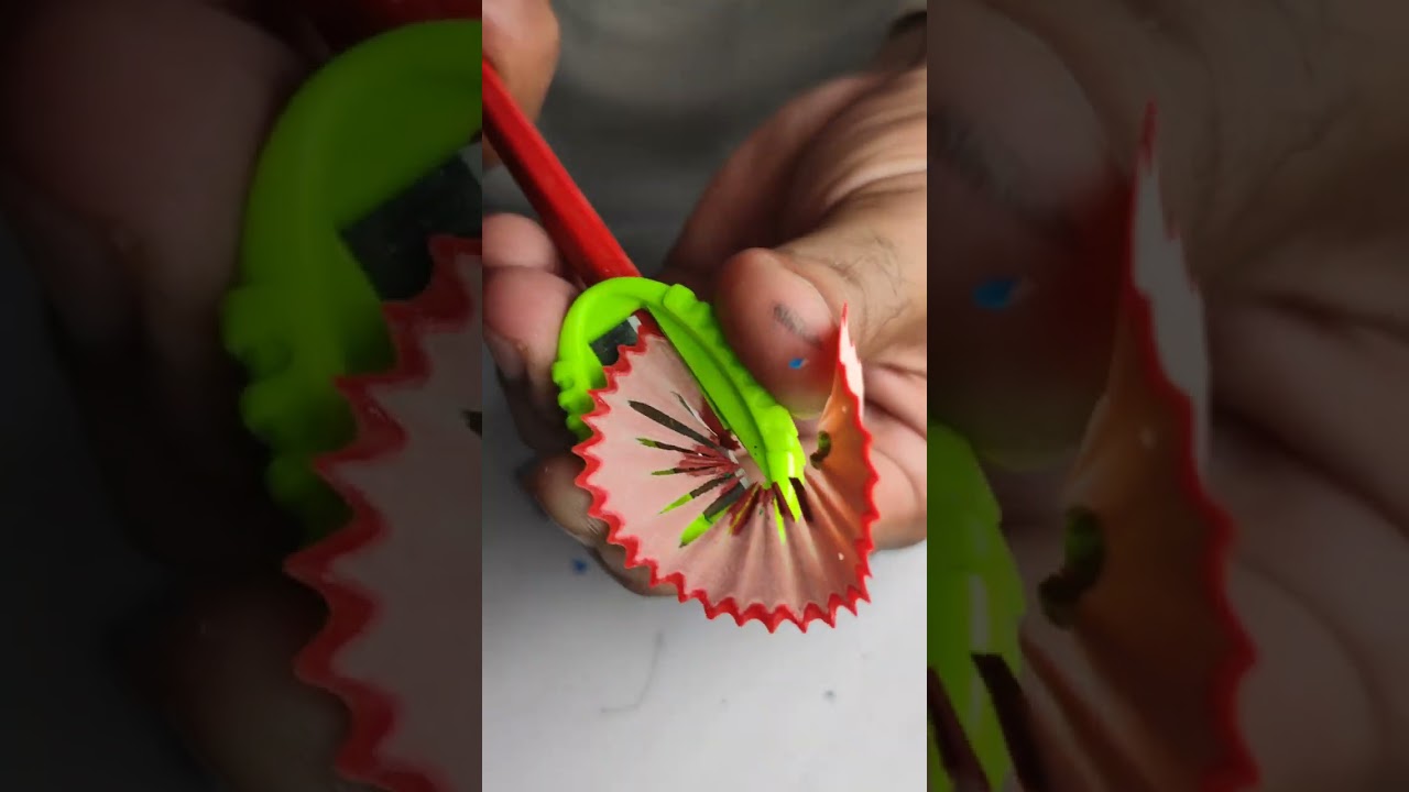 Pencil sharpener asmr is relaxing and satisfying