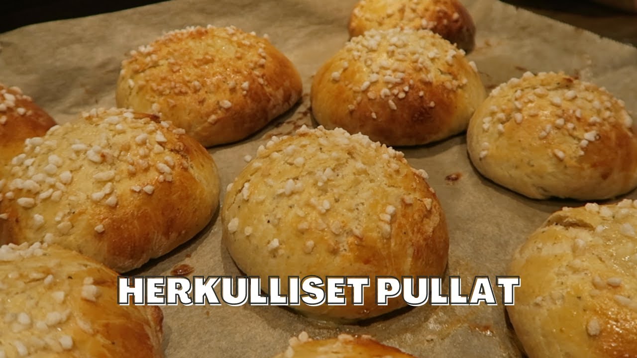 Leivotaan pullaa – resepti kuivahiivalla