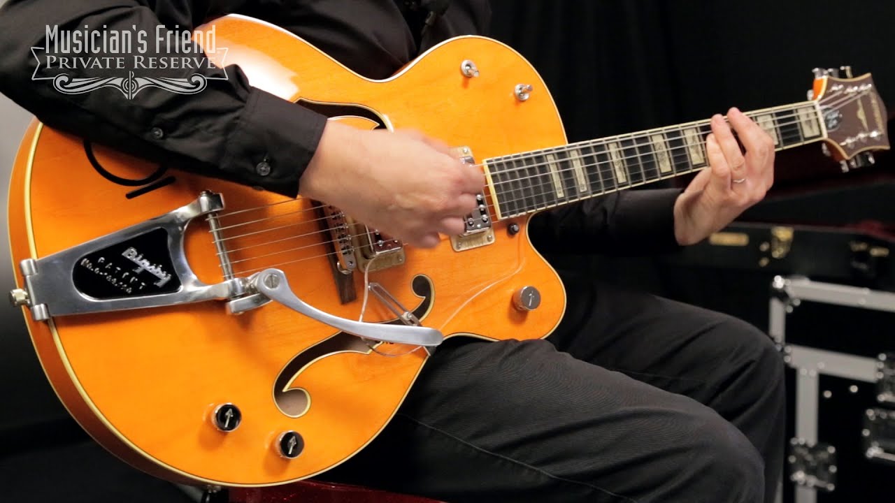 Электрогитара Gretsch Guitars Reverend Horton Heat G6120RHH, цвет Vintage Maple Stain