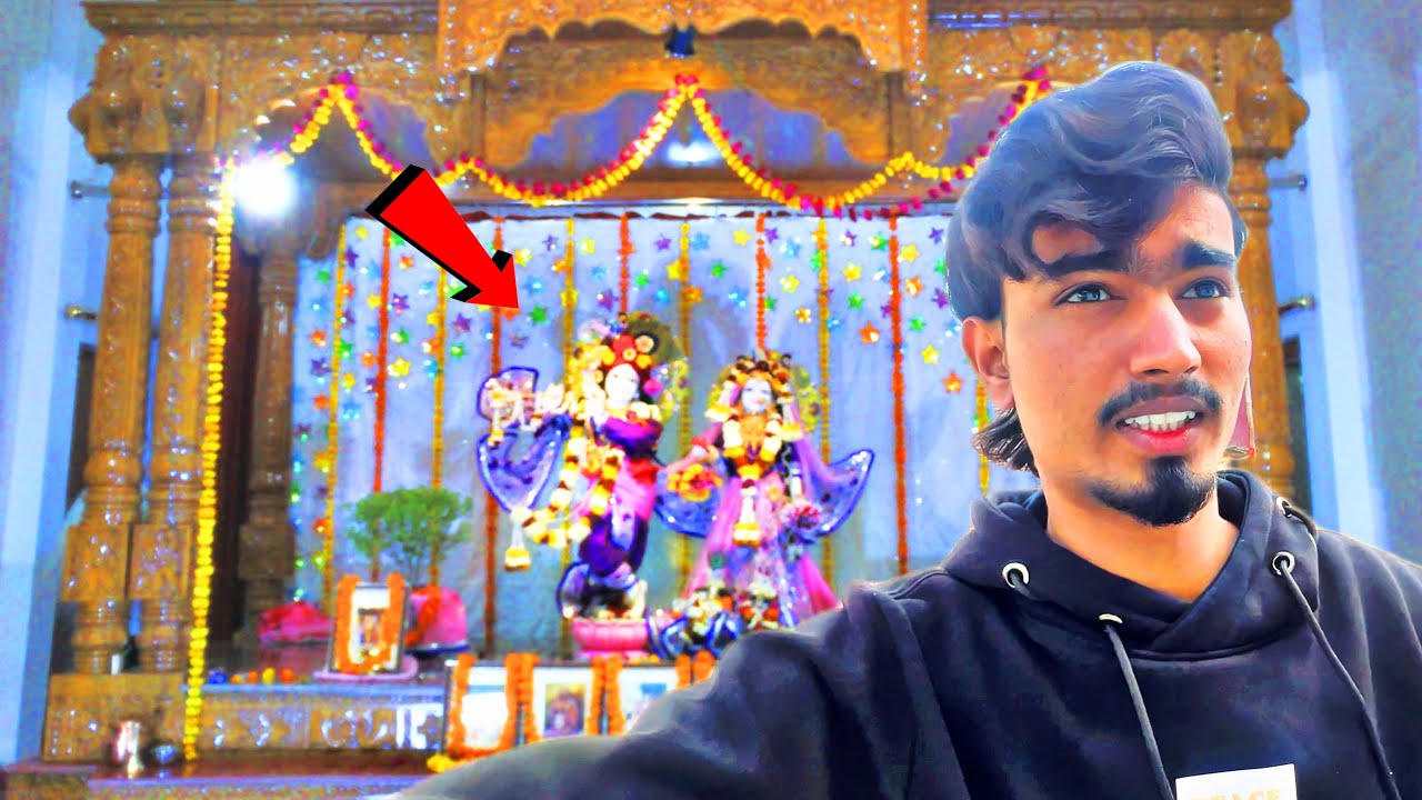 Darsha karne aaya Kanha ji ke Iskcon Temple😍