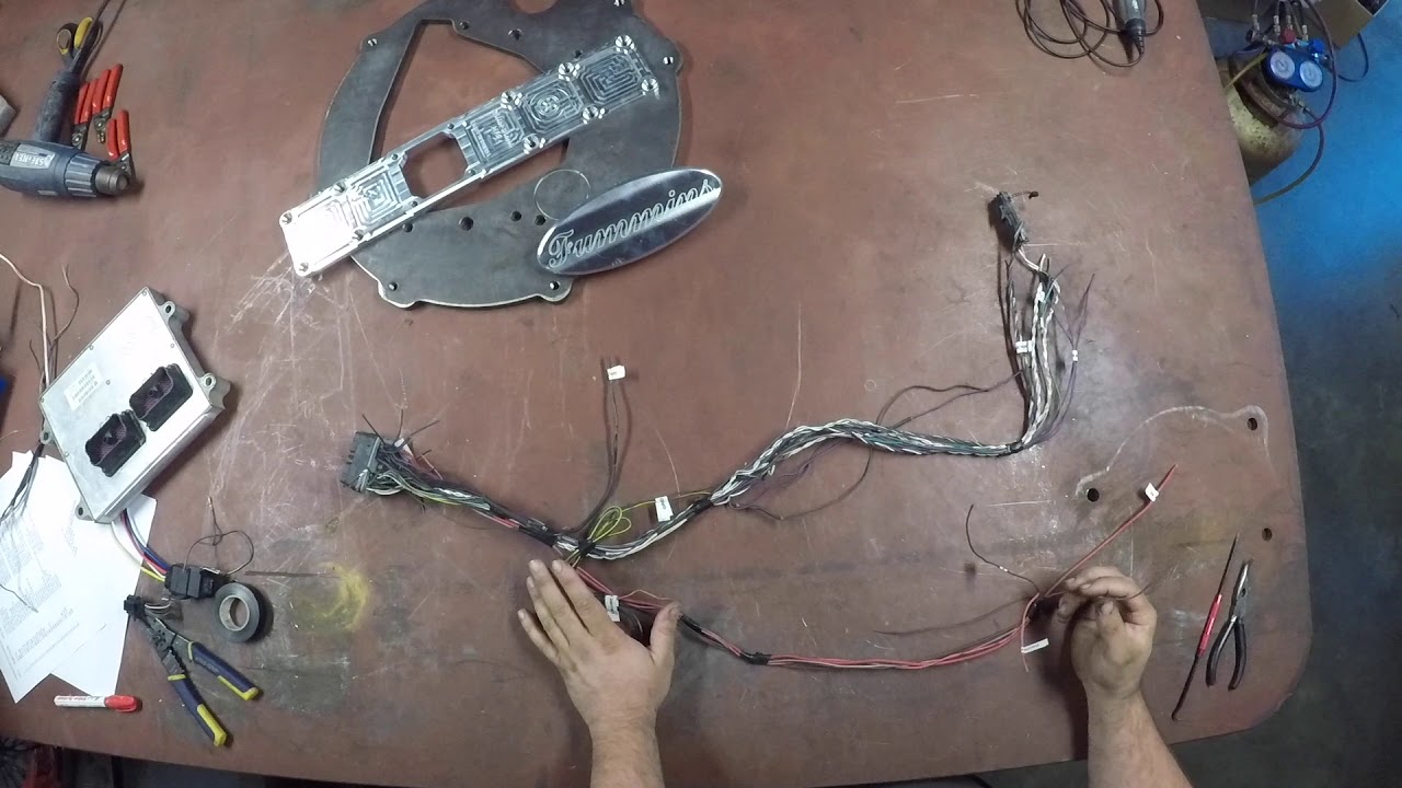 Ford 6.4 to Cummins 6.7 Swap Engine Wiring FUMMINS