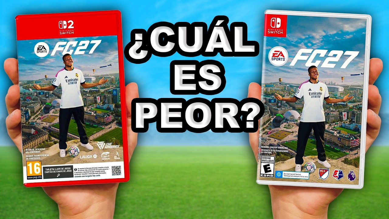 Lo que NO tendr&aacute; EA Sports FC 27 en Nintendo Switch 😭
