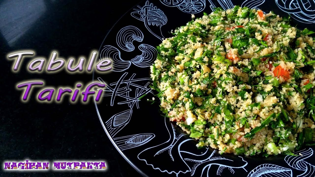 Tabule Tarifi-Tabule Nasıl Yapılır-Meze Tarifleri-Salata Tarifleri