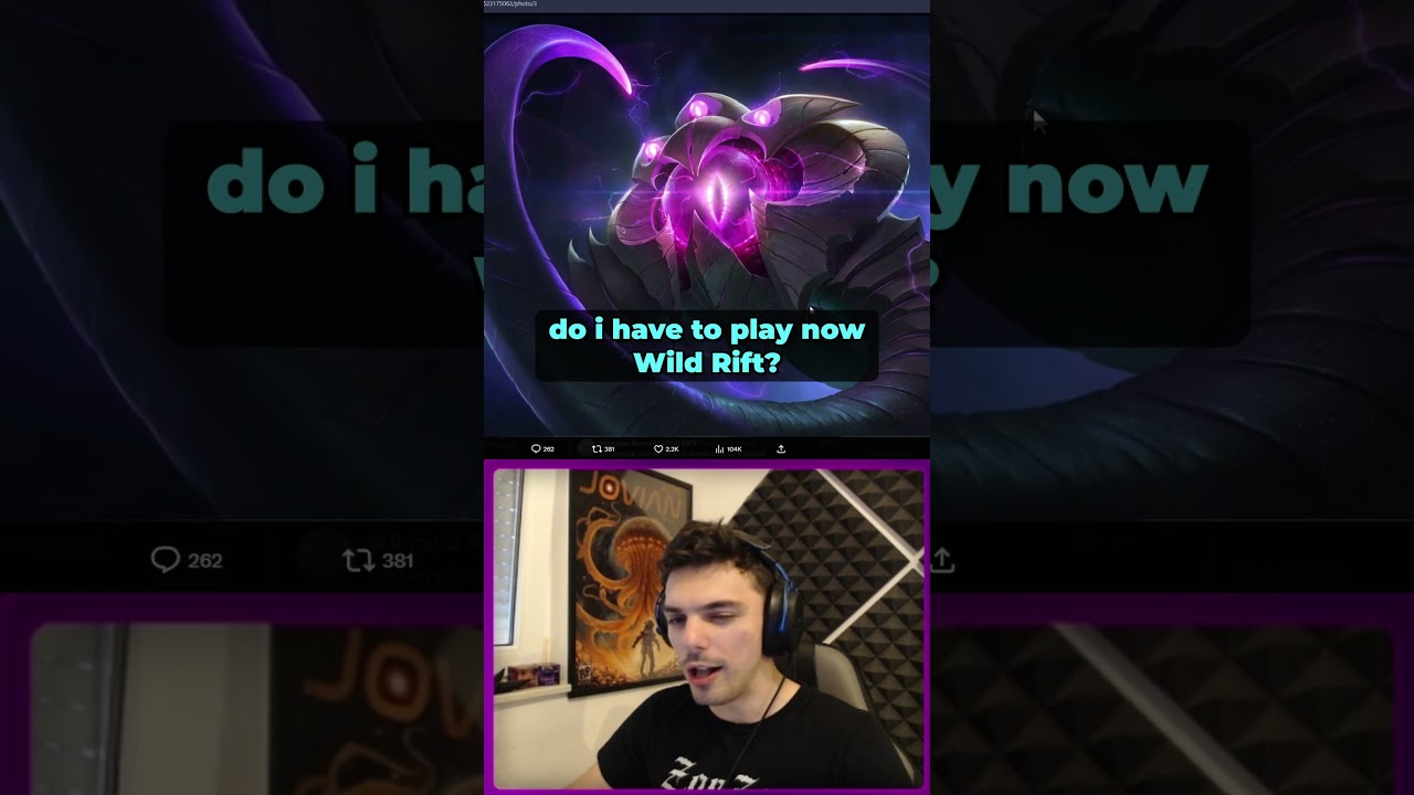 Vel'Koz is Coming to Wild Rift!