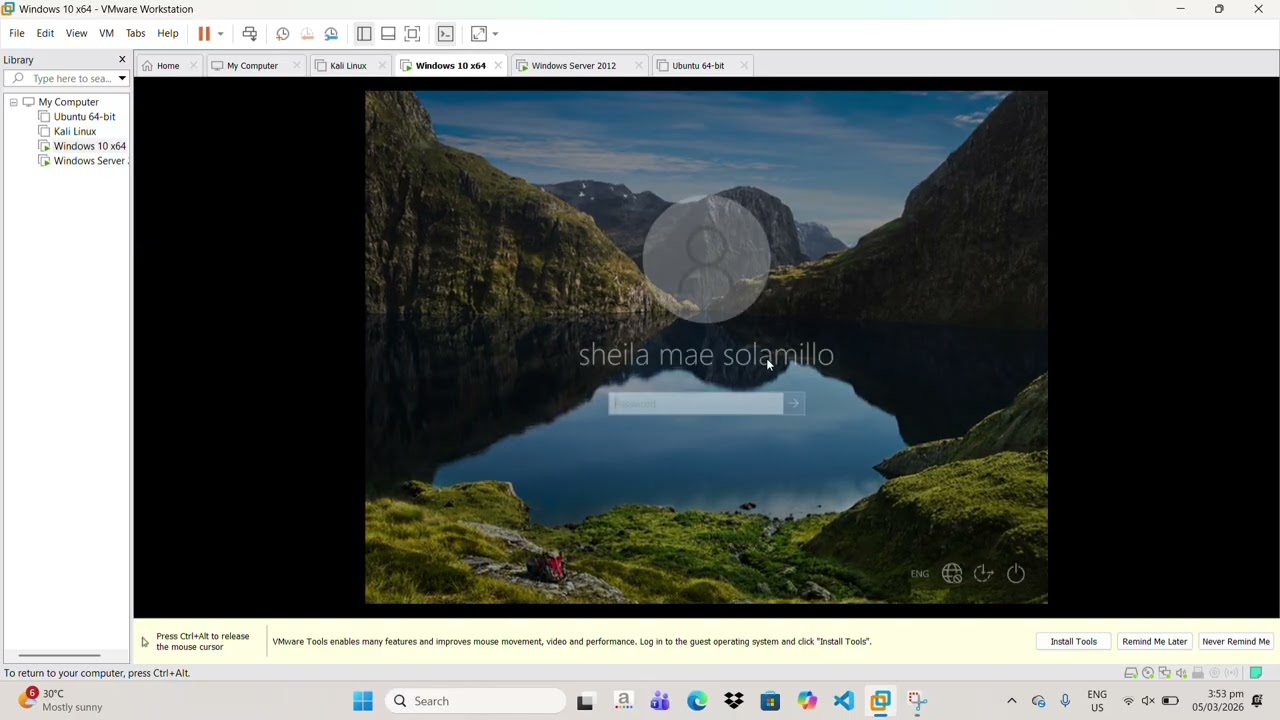 Network Windows Server and Windows10