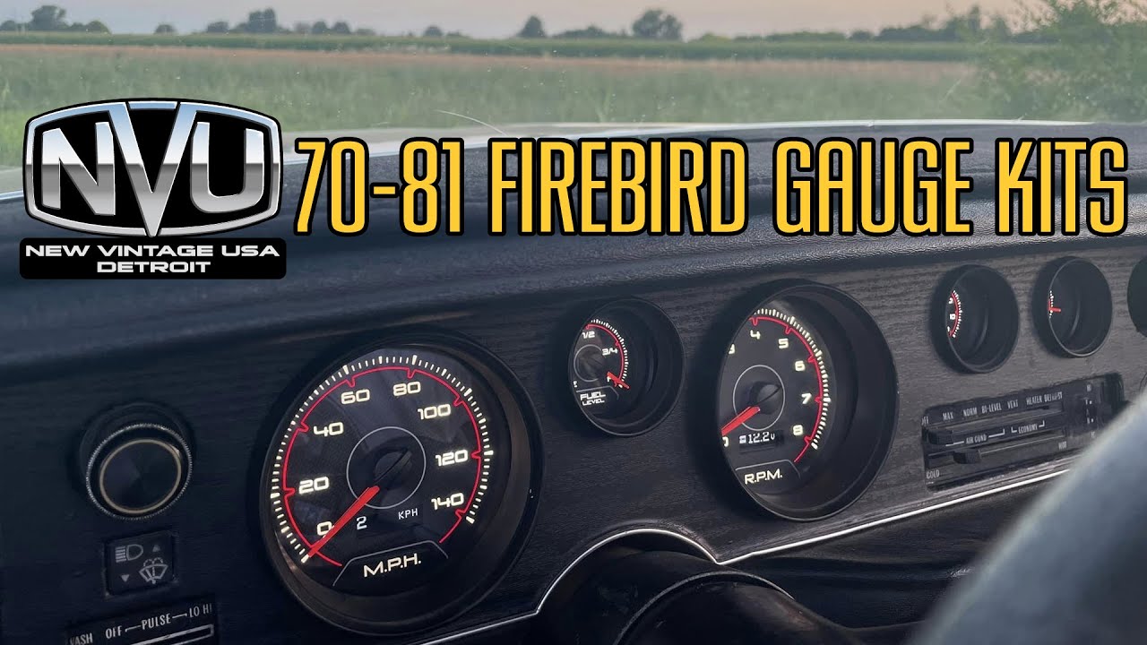 70-81 FIREBIRD GAUGE KITS
