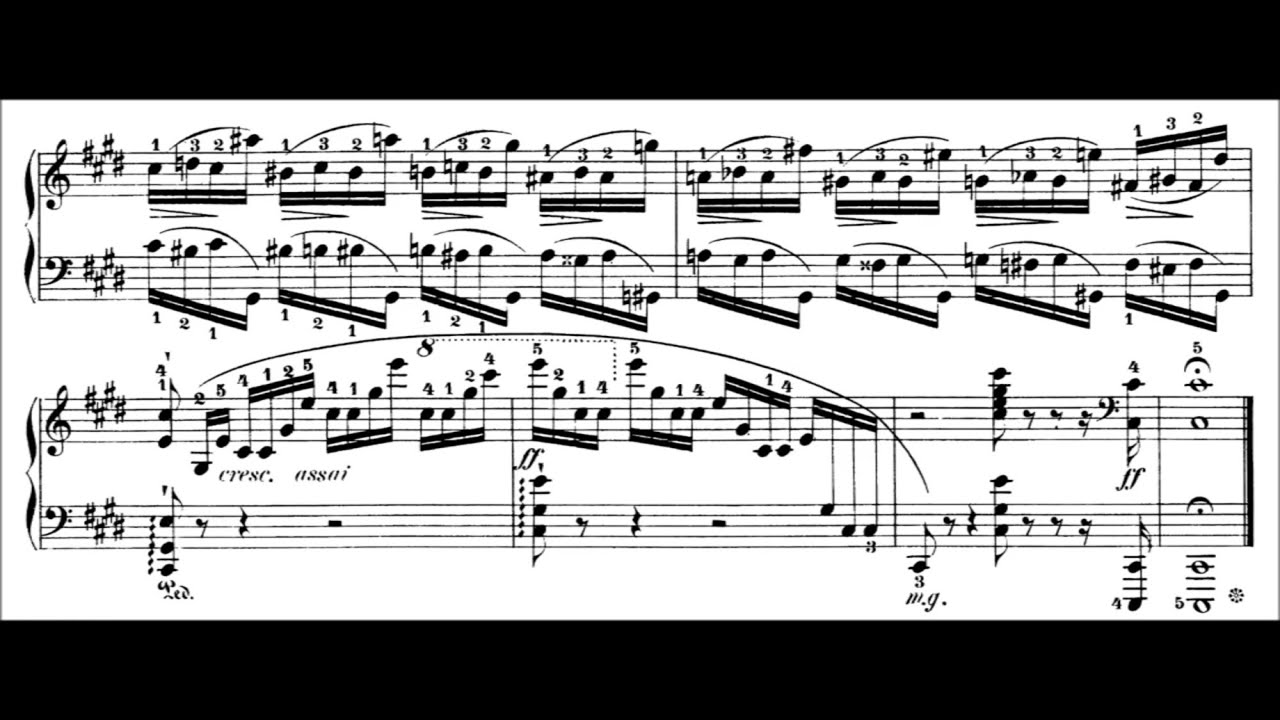 Chopin: Etude Op.10 No.4 (Seong Jin Cho, 15 years old) 조성진 쇼팽 에튀드 추격