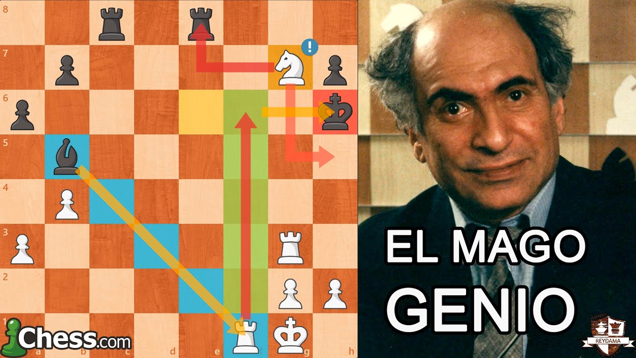 El genio Mihail Tal!  ESTO ERA OTRA ÉPOCA