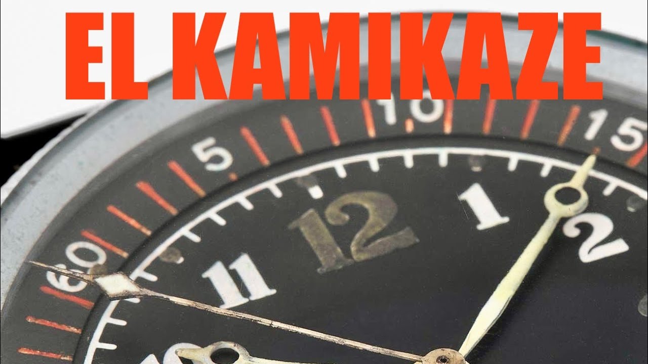 El Reloj Kamikaze Japonés. Seikosha Tensoku.