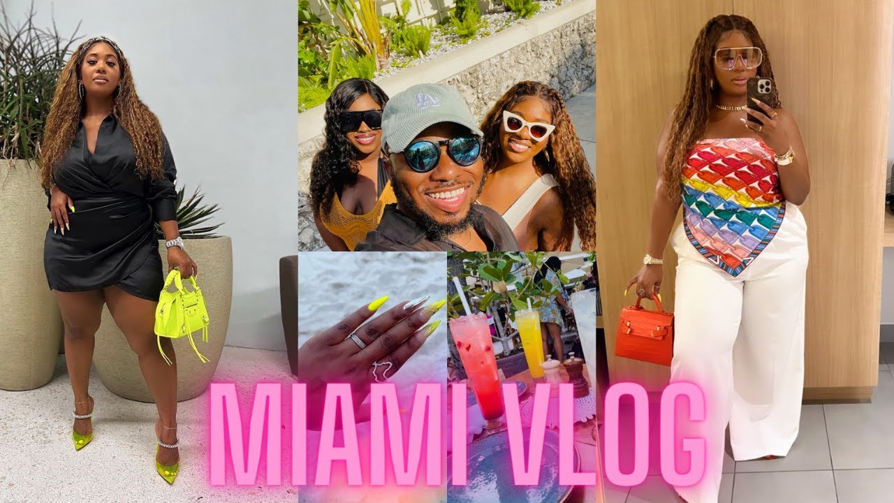 MIAMI VLOG! DIOR CAFE, NIKKI BEACH, MEETING @FashionSteeleNYC AND @thelesliejordan!! | POCKETSANDBOWS